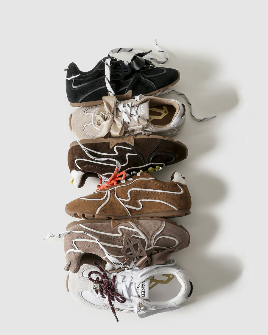 Adored Off White Suede