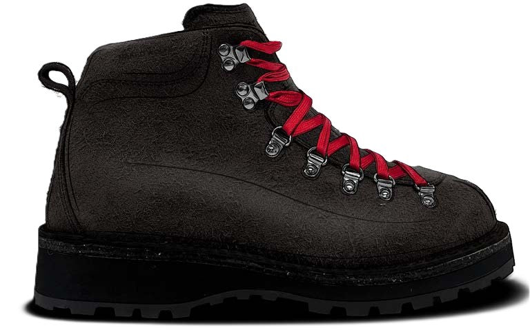 Arctic Black Suede