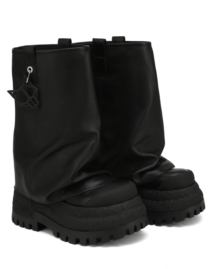 Disturb Black Leather