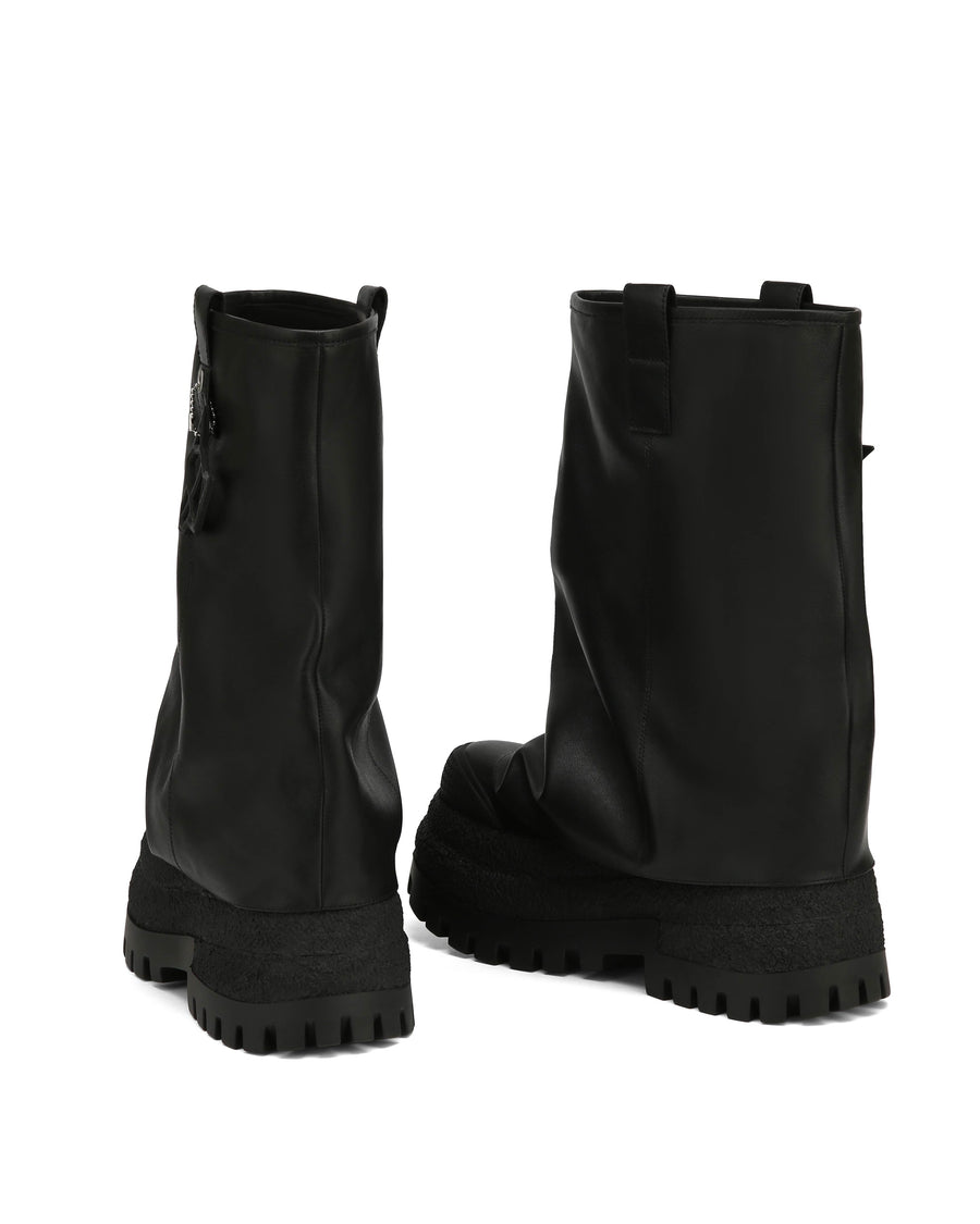 Disturb Black Leather