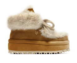 Heiress Suede/Shearling Tan