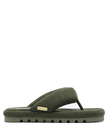 Hilary Olive Suede