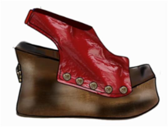 Karry Red Patent Leather