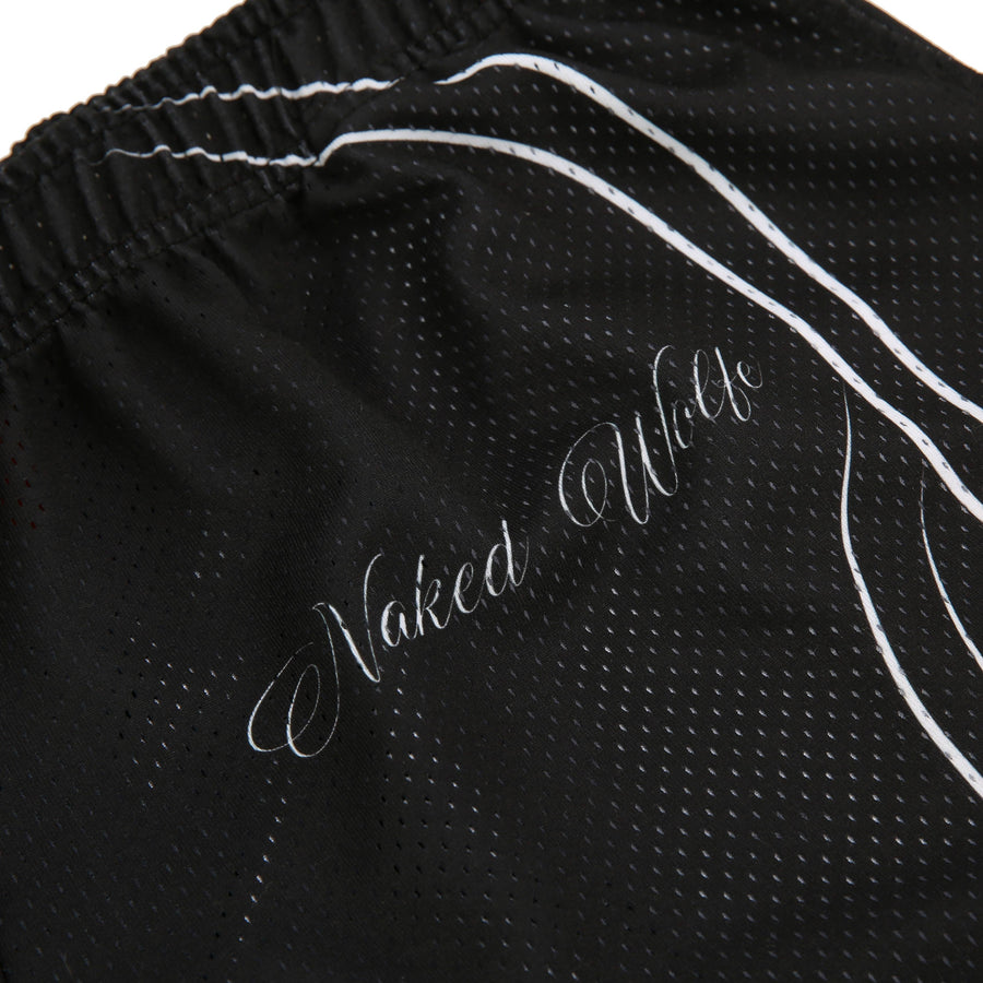 Naked Wolfe Jersey Shorts Black