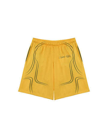 Naked Wolfe Jersey Shorts Yellow