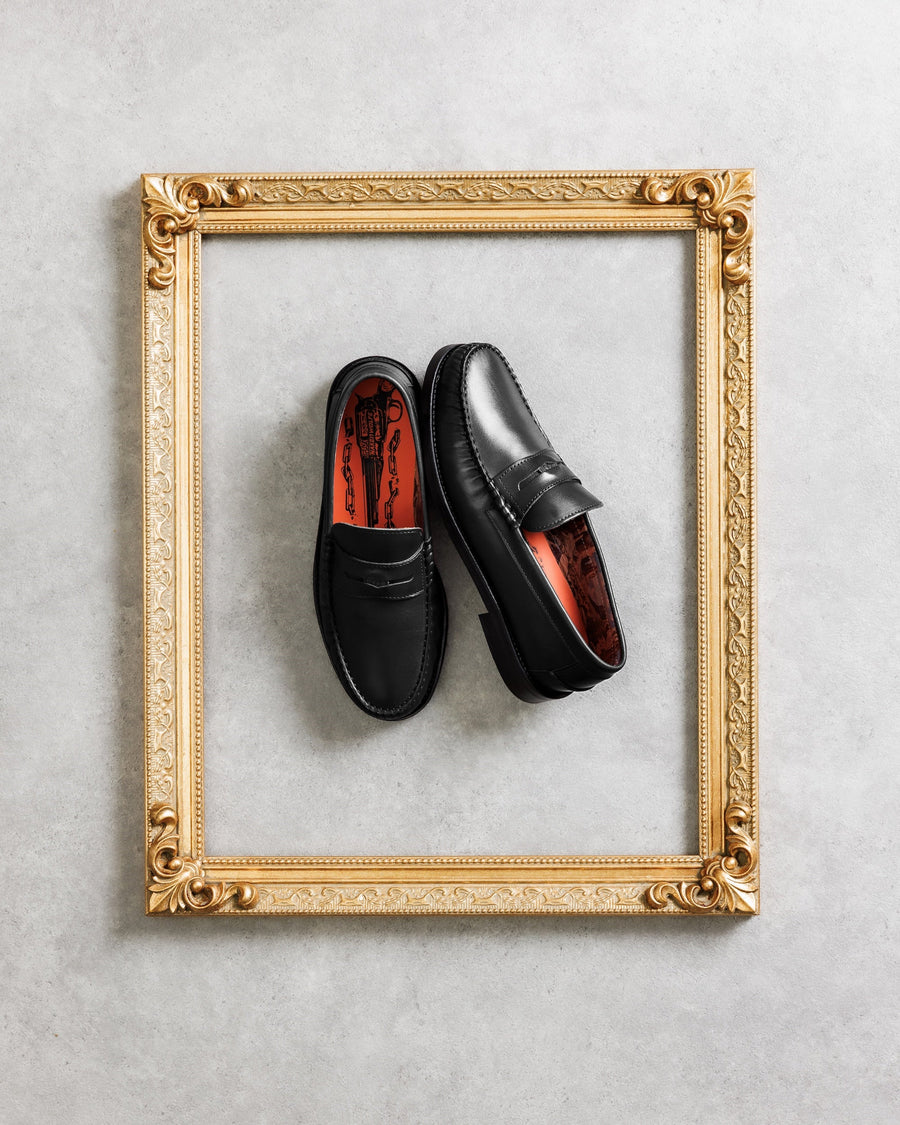 Riviera Black Leather