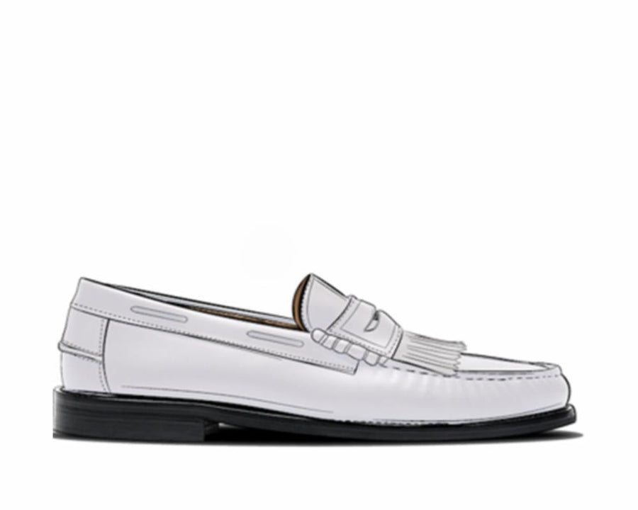 Ravello White Leather