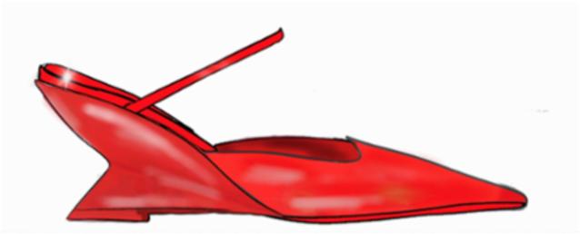 Salem Red Patent Leather