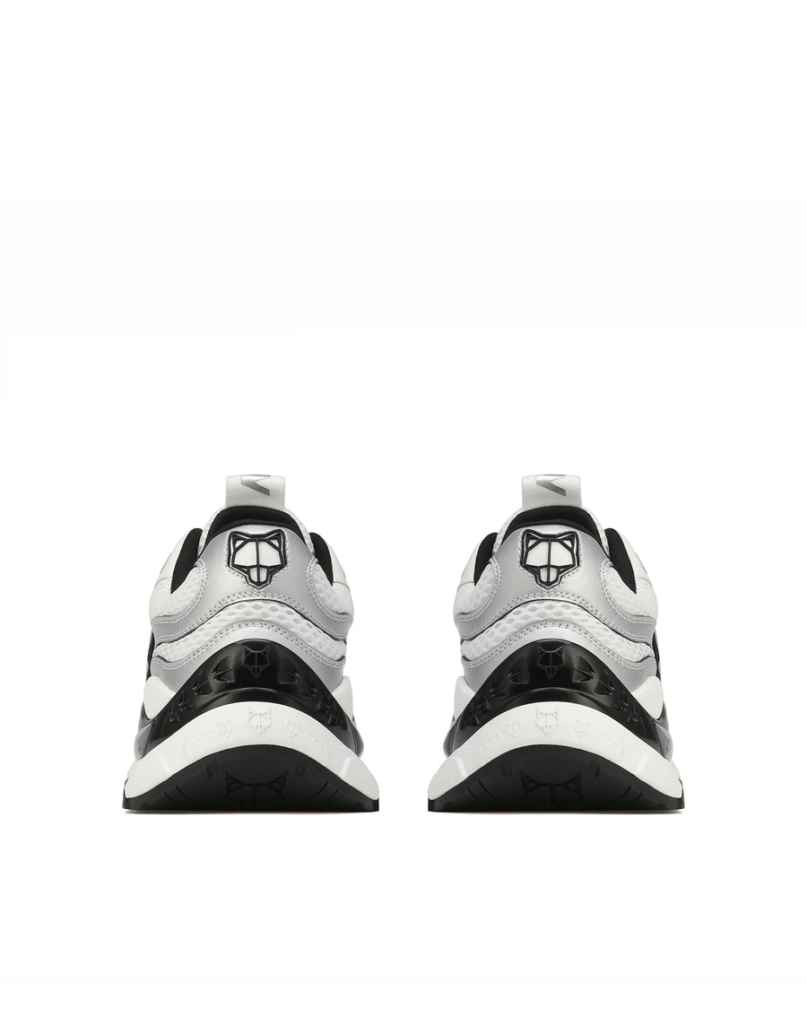 Smash White/Silver Mesh