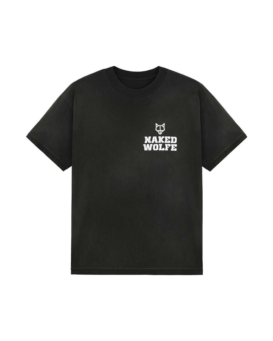 Vintage Painting T-Shirt Black