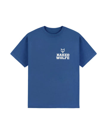 Vintage Painting T-Shirt Blue